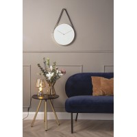 Nástenné hodiny s opaskom Karlsson KA5767, 58 cm biela
